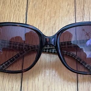 Kate Spade Black Oversized Sunglasses